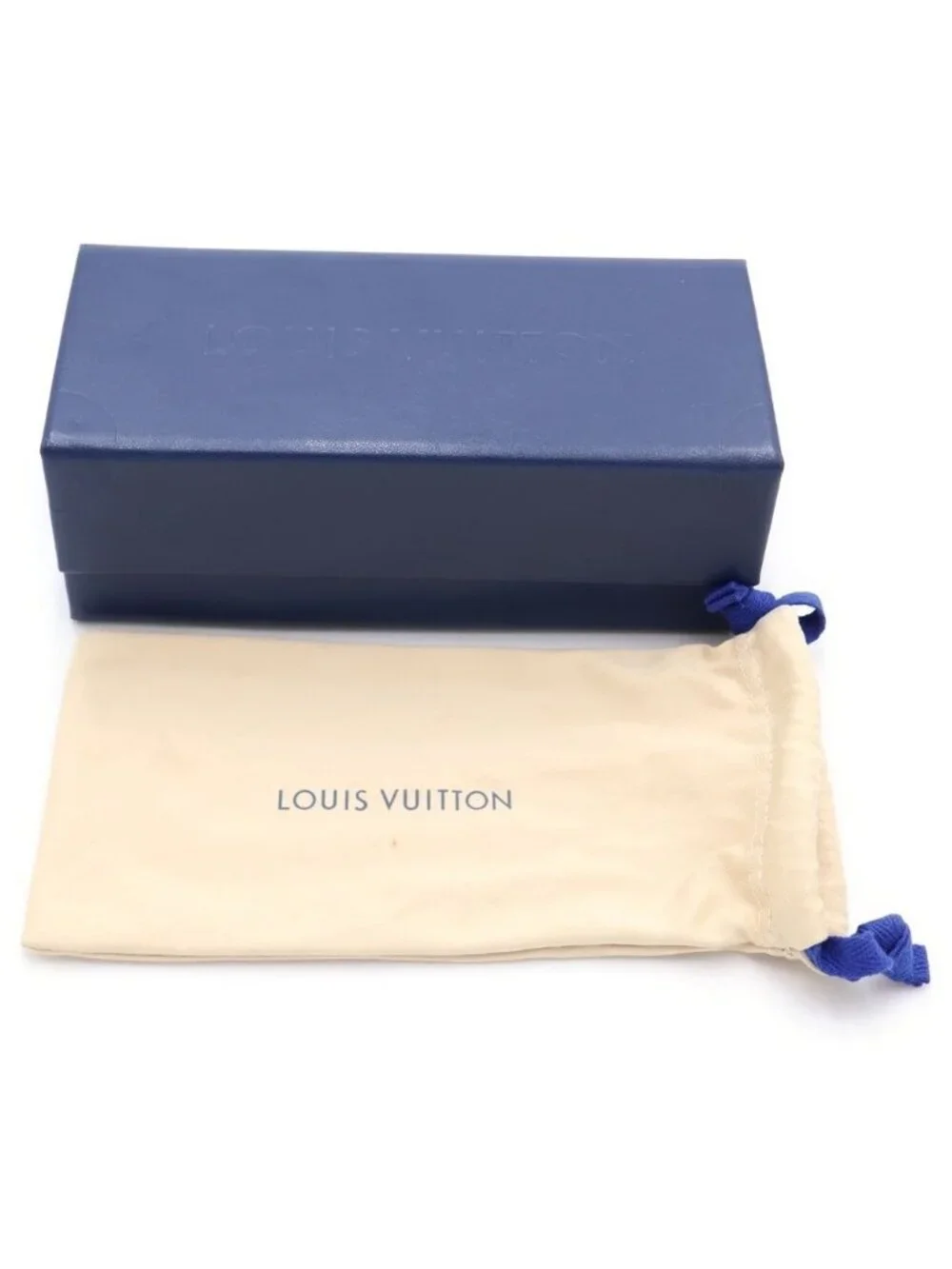 Louis Vuitton LV Signature Square Round Sunglasses Eyewear Black